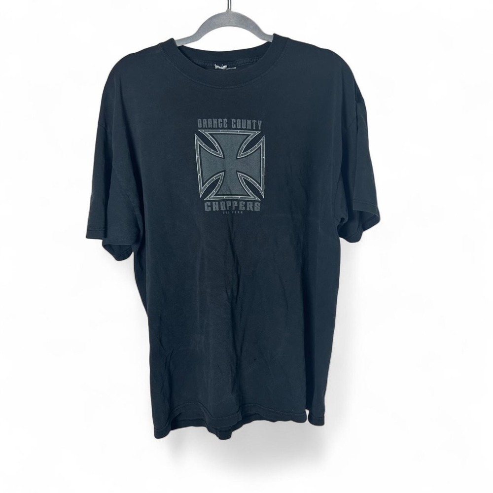 2003 Orange County Choppers black t-shirt New York  #biker #rockstyle